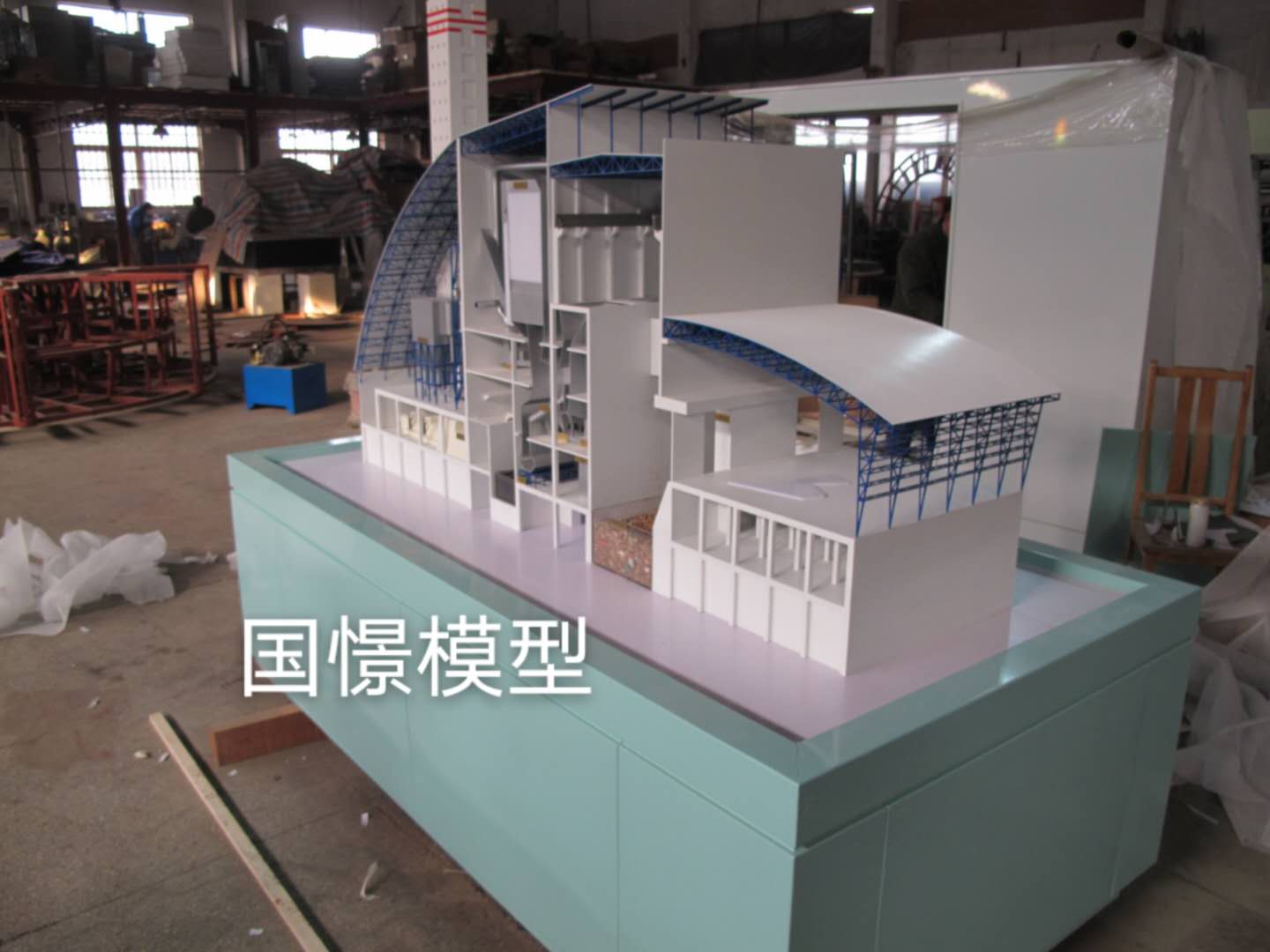 徽县工业模型