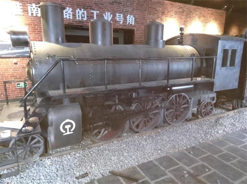 徽县蒸汽火车模型